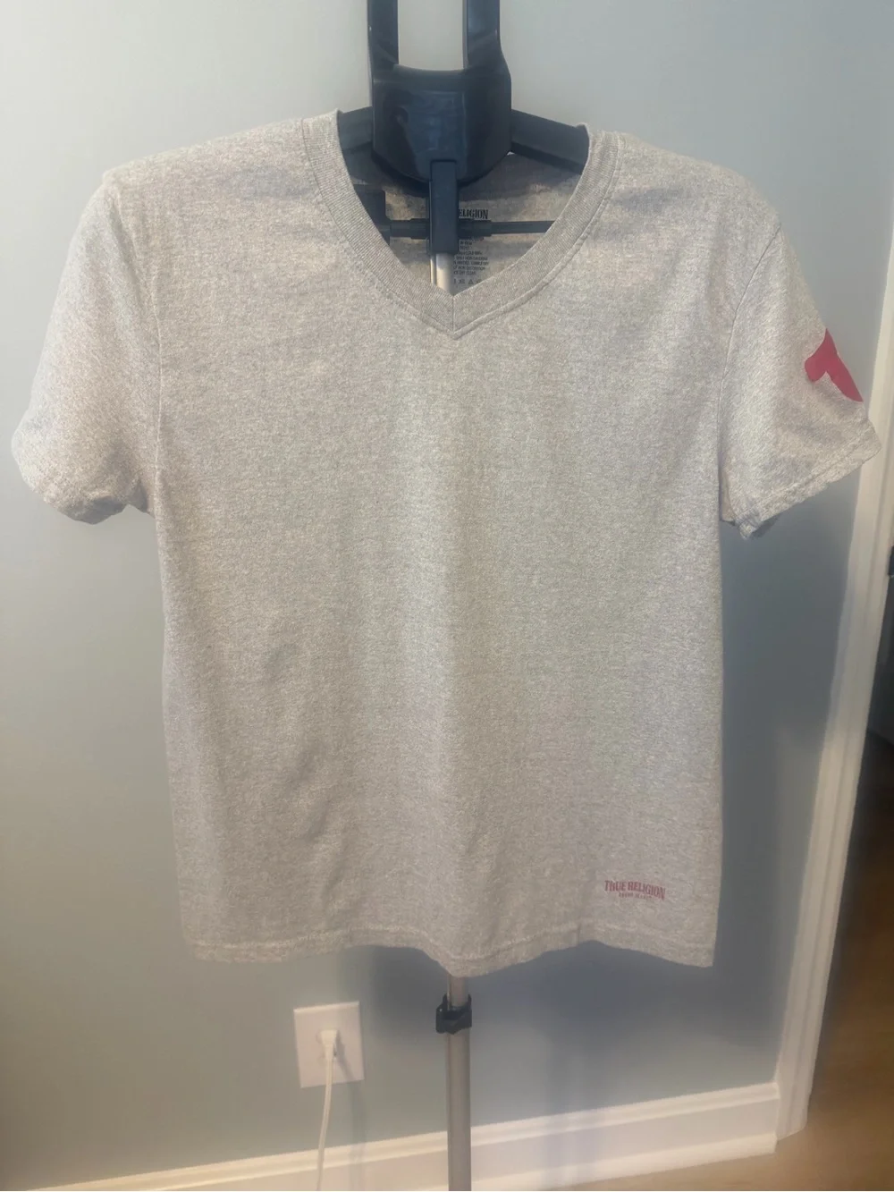True Religion Men's V-Neck Short Sleeve bundle 3 pack